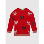 United Colors Of Benetton Džemper 1194Q1134 Crvena Regular Fit