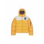 ALPHA INDUSTRIES Prijelazna jakna 'HP NASA' plava / siva / narančasta / crvena / bijela