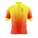 Otso muški biciklistički dres kratkih rukava Fluo Orange