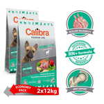 Calibra Premium Line Sensitive hrana za odrasle pse, janjetina, 2 x 12 kg