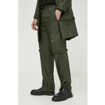 Rains Hlače za kišu Cargo Rain Pants Regular W3 18850 Zelena Regular Fit