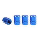 AMiO aluminijske kapice za ventile - plave 4 komAMiO Aluminium valve cap - blue 4 pcs AE-POKLPL-02239