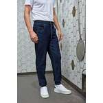 PR556 Kuharske hlače 'ARTISAN', unisex - M,Indigo Denim