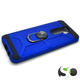 HQ Anti-Shock Armor maskica s magnetnim stalkom za Xiaomi <em>Redmi</em> <em>Note</em> <em>8</em> <em>Pro</em> Plava