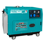 Tihi dizelski generator 5kW, 220V / 17L/9hp/9hours/3000rpm (TP250001)