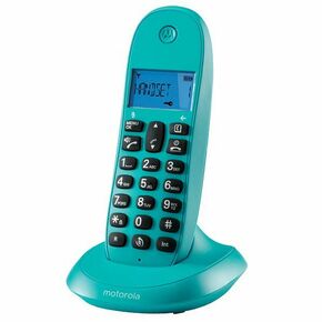 MOTOROLA DECT TELEFON C1001LB+ tirkizna