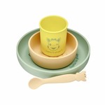 Sophie La Girafe silikonski set za jelo