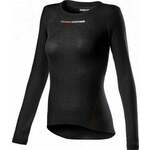 Castelli Prosecco Tech W Long Sleeve Funkcionalno donje rublje Black L