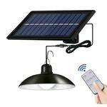 Solarna viseća LED svjetiljka vodootporna hladna bijela 2200mAh IP65