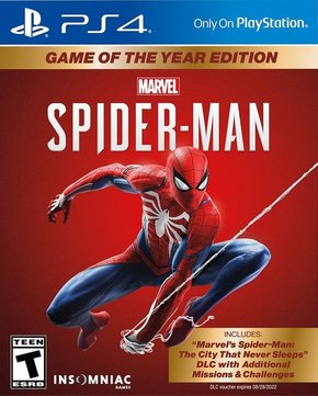 Marvel`s Spider-Man Goty PS4 igra