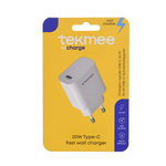 TEKMEE PUNJAČ ZIDNI 20W, 1 TYPE-C PORT - BRZO PUNJENJE
