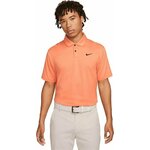 Nike Dri-Fit Tour Solid Mens Polo Orange Trance/Black S