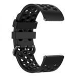 BStrap Silicone (Large) remen za Fitbit Versa / Versa 2 Pole, black (SFI011C01)