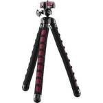 Mantona Flex poseban stalak 1/4 inča Radna visina=10 - 27 cm crvena za pametne telefone i gopro