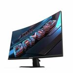 Gaming Monitor GIGABYTE GS27QC EK1 (Crna, 27", VA, FHD 2560 x 1440, 16:9, 1 ms, 250 cd/m2, 2 HDMI porta, 170 Hz)