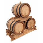 Set hrastovih bačava 5L - 3 komada