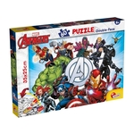 Osvetnici 2 u 1 puzzle od 60 dijelova i bojanka 35x25 cm - Lisciani