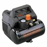Black&Decker zračni kompresor 6L, 230V SUPERSILENT, BXCMS106HE