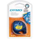 Dymo Traka LetraTag, širina 12mm, žuta-plastificirana, 91202