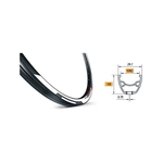 Obruč 27.5" Mach1 Neo Black 32H