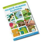Razvojni zadaci s životinjama u knjižici s brisivim flomasterom