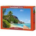 Puzzle 3000 kom - Tropska plaža, Seychelles