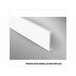 Zidna lajsna Profifloor bijela duljine 2,0m PW 5108 80x16mm