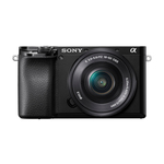 Sony ILCE6100 Digitalni fotoaparat bez zrcala + leća SELP1650II, crna
