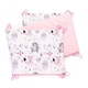T-tomi sklopiv jastuk Velvet, pink bears