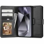 TECH-PROTECT WALLET PREKLOPNA FUTROLA ZA SAMSUNG GALAXY S24 crna