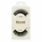 Bloom Natural trepavice od prirodne kose za lijepljenje No. 100 (Black) 1 cm
