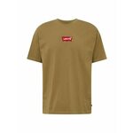 LEVI'S ® Majica 'Vintage Fit Graphic Tee' maslinasta / crvena / bijela