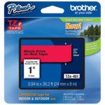 BROTHER TZE451 tape black/red 24mm 8m TZE451 TZE451 1659614