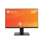AG Neovo LA-2202 monitor, VA, 21.5", 16:9, 1920x1080, 75Hz, HDMI, Display port, VGA (D-Sub), USB