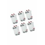 Dječje čarape Levi's LHN BOX TAB LOW CUT 6PK 6-pack boja: bijela