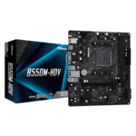 ASRock B550M-HDV matična ploča, Socket AM4, AMD B550, 2x DDR4, max. 64 GB, ATX/mATX