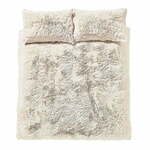 Bijela posteljina za bračni krevet/za produženi krevet od mikropliša 230x220 cm Cuddly – Catherine Lansfield