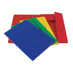 Fascikl klapa s gumicom karton plastificirani A5 Fornax sortirano