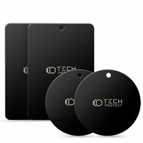 Tech-Protect® Metalna pločica za magnetni auto stalak - pakiranje 4 kom