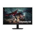 Samsung Odyssey G5 LS32DG500EUXEN monitor, IPS, 32", 16:9, 2560x1440, 165Hz, pivot, HDMI, Display port