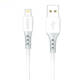 USB na Lightning kabel Foneng X66, 20W, 3A, 1m (bijeli)