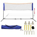 Set za Badminton s Mrežom i Lopticama 300x155 cm