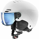 UVEX Rocket Junior Visor White/Black Mat 54-58 cm Skijaška kaciga