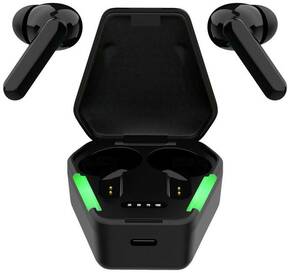STREETZ TWS-115 igre In Ear Headset Bluetooth® stereo crna indikator napunjenosti baterije