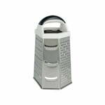 Ručni ribež od nehrđajućeg čelika Metaltex Grater, 24 cm