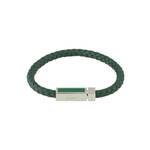 LACOSTE Narukvica 'ROKEL' smaragdno zelena / srebro 25461465