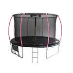LEAN Sport Max trampolin crno-ružičasti 366cm