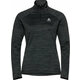 Odlo Women's Run Easy Half-Zip Long-Sleeve Mid Layer Top Black Melange XS Majica za trčanje