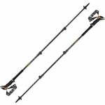 Leki Makalu Lite Orange/Black/Dark Anthracite 100 - 135 cm Trekking štapovi (Oštećeno)
