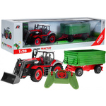 TRAKTOR s zelenom prikolicom na daljinsko upravljanje